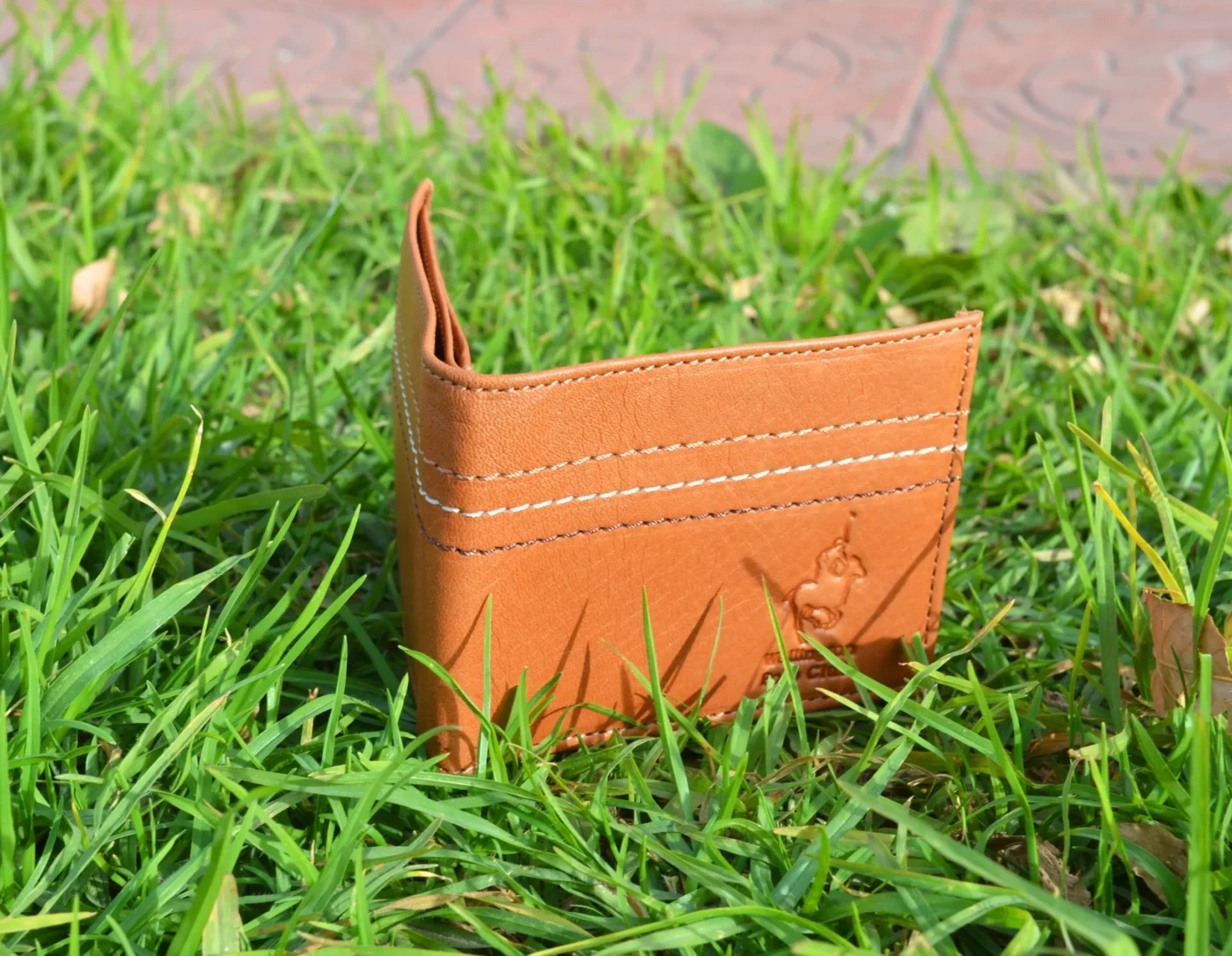 Billetera Wellington Polo Club De Cuero Simple Para Hombre. Colores Varios.