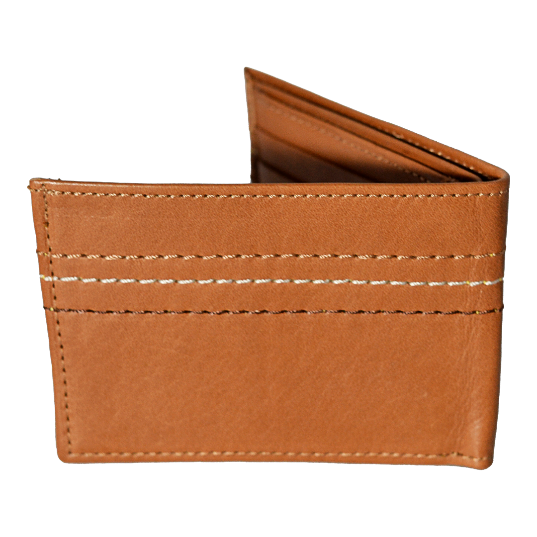 Billetera Wellington Polo Club De Cuero Simple Para Hombre. Colores Varios.