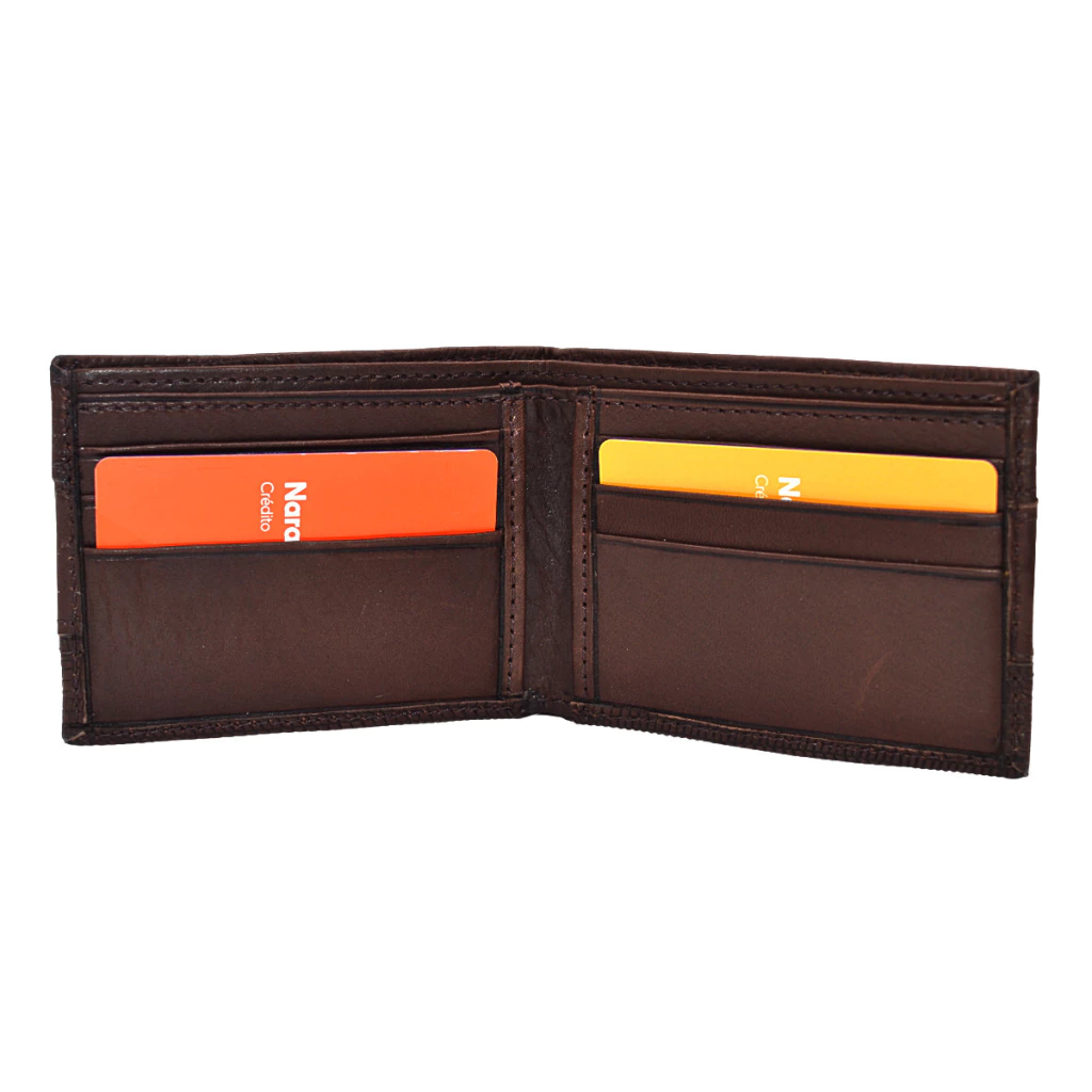 Billetera Wellington Polo Club De Cuero Simple Para Hombre. Colores Varios.