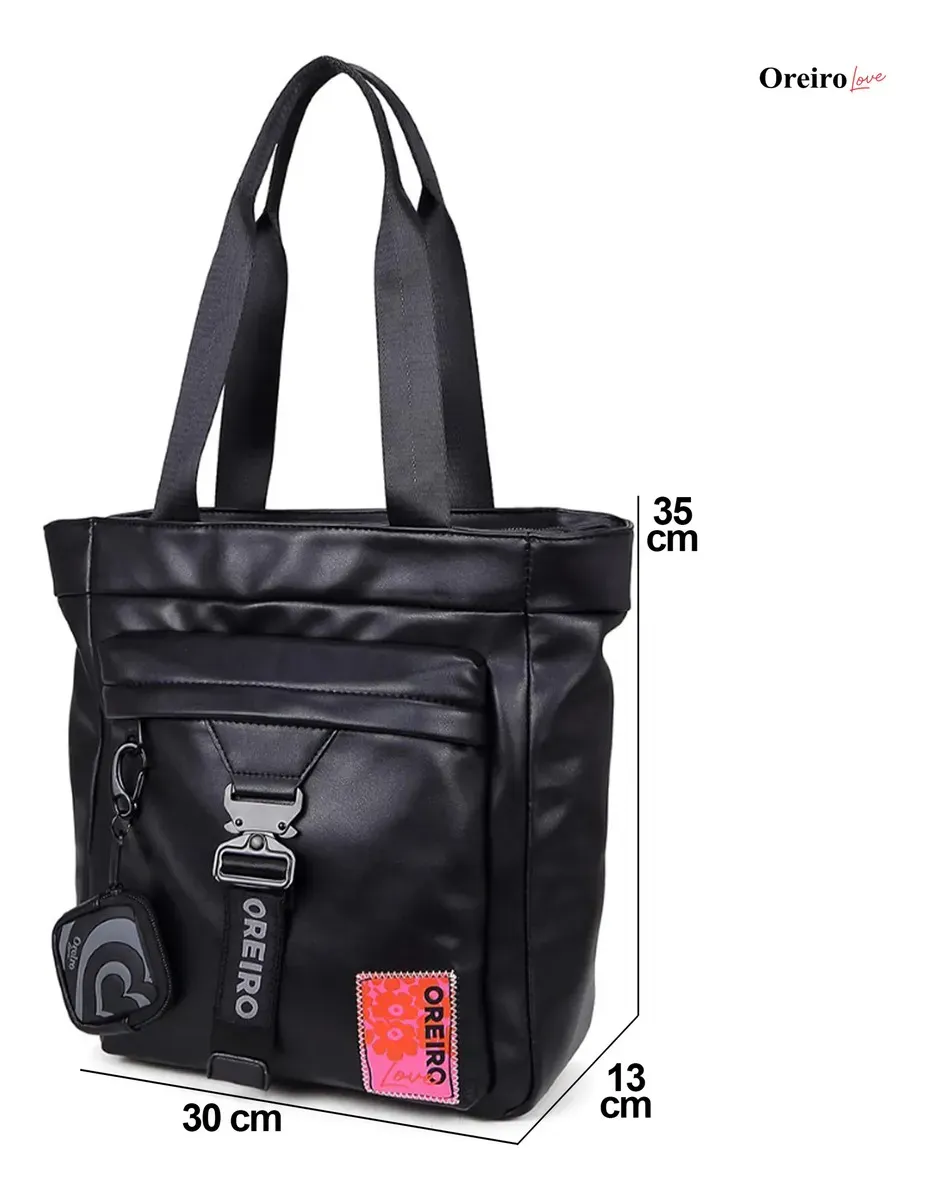 Cartera Tipo Bolso Las Oreiro. Ideal Para La Facultad.