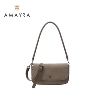 Cartera Amayra Con Tapa Color Vison
