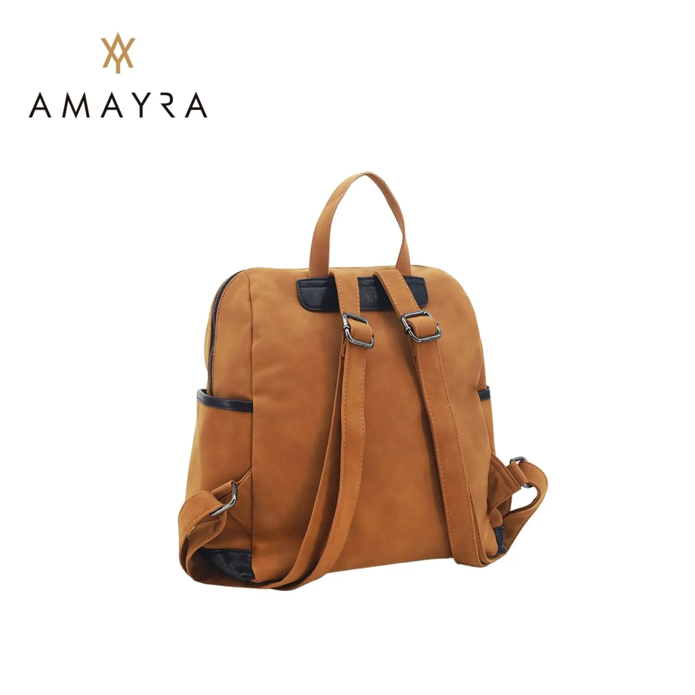 Mochila Amayra Urbana Eco Cuero Vison.