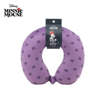 Almohada De Viaje Disney Minnie Mouse Visco Elástica. Colores Varios.