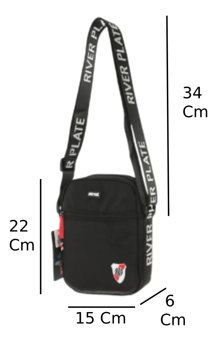Morral Bandolera River Plate De Tela