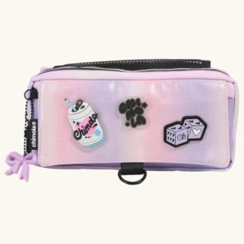 Cartuchera Chimola glowing Purple c/Accesorios.