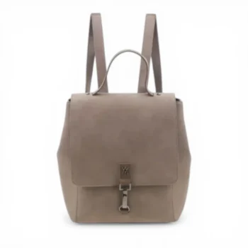 Mochila Amayra Urbana Eco Cuero Color Vison.