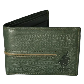 Billetera Wellington Polo Club De Cuero Simple Para Hombre. Colores Varios.