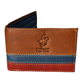 Billetera wellington Polo Club De Cuero Para Hombre. Colores varios