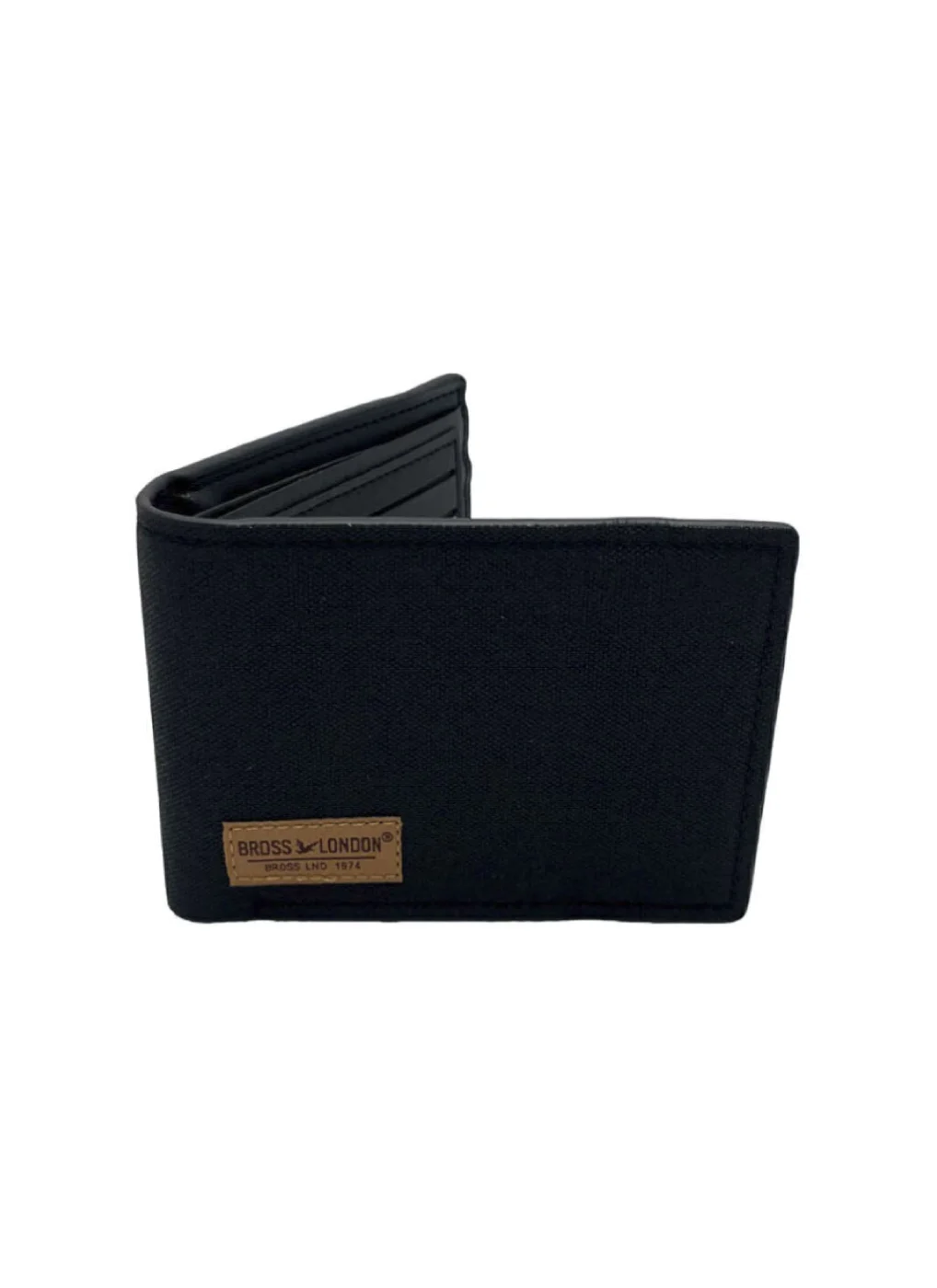 Billetera Bross London De Tela Para Hombre Con Caja