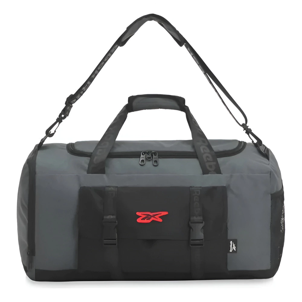 Bolso Mochila Reebok Con Botinero. Colores Varios