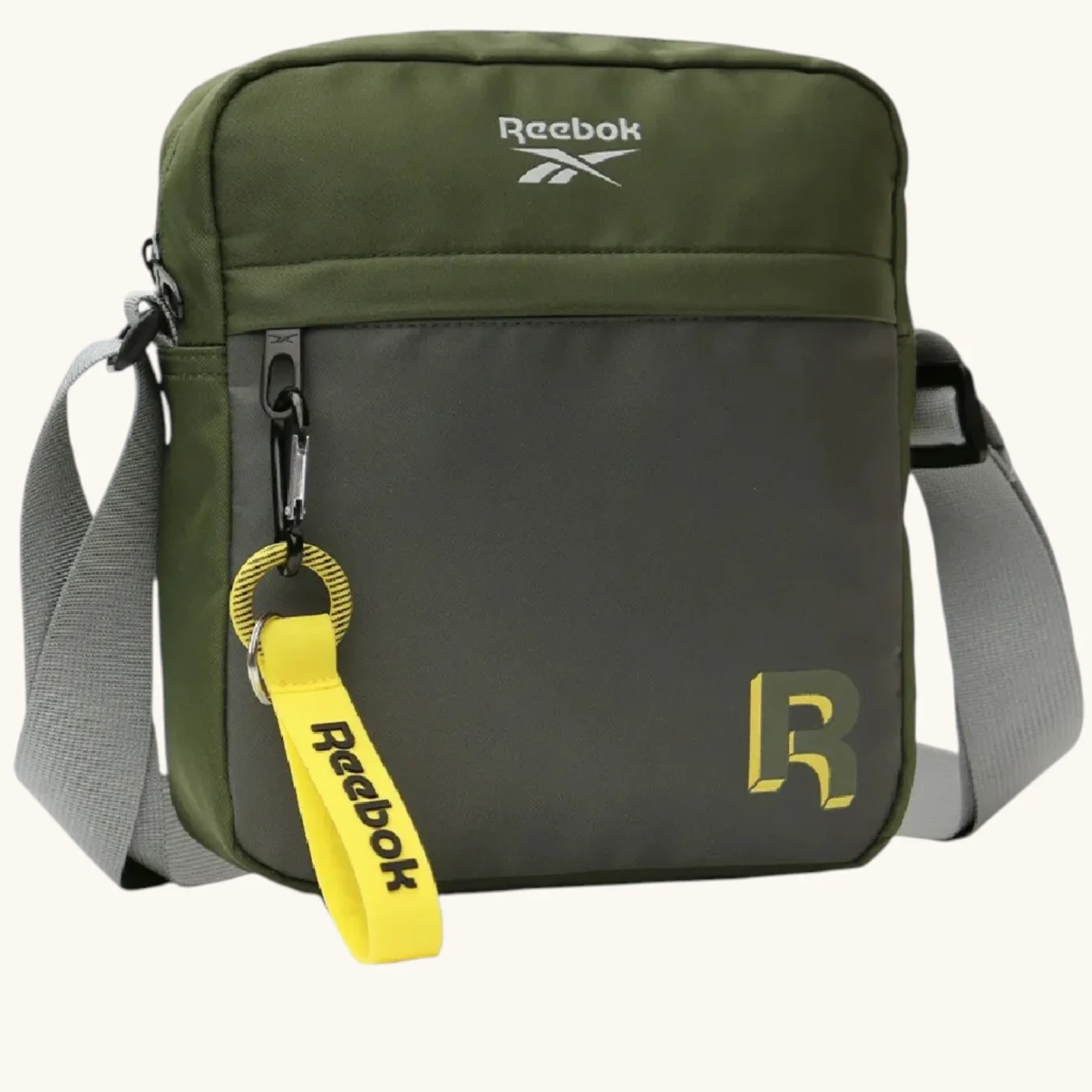Morral Bandolera Reebok Microfibra Combinada Colores Varios