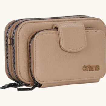 Bandolera Porta Celular Oriana 2 Divisiones Colores varios