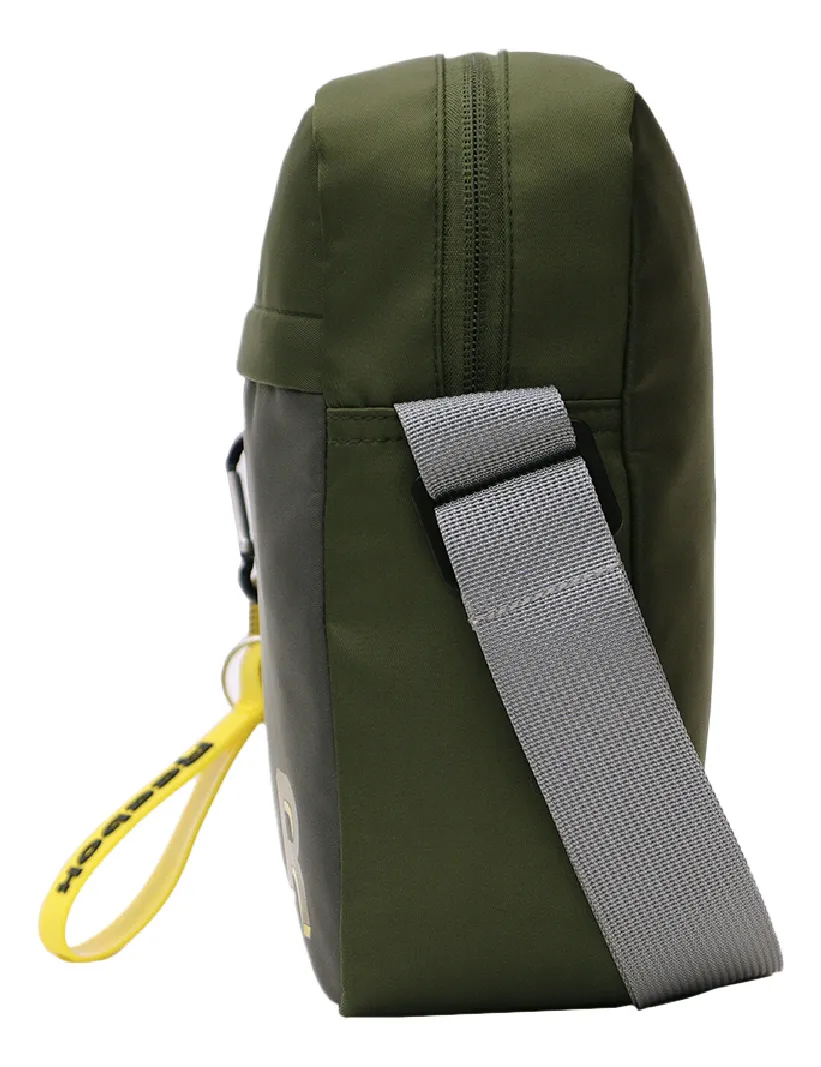Morral Bandolera Reebok Microfibra Combinada Colores Varios