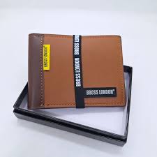 Billetera Bross London Eco Cuero Para Hombre Con Caja