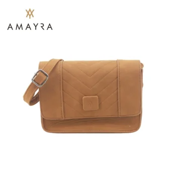 Cartera Amayra Bandolera Eco Cuero Color suela