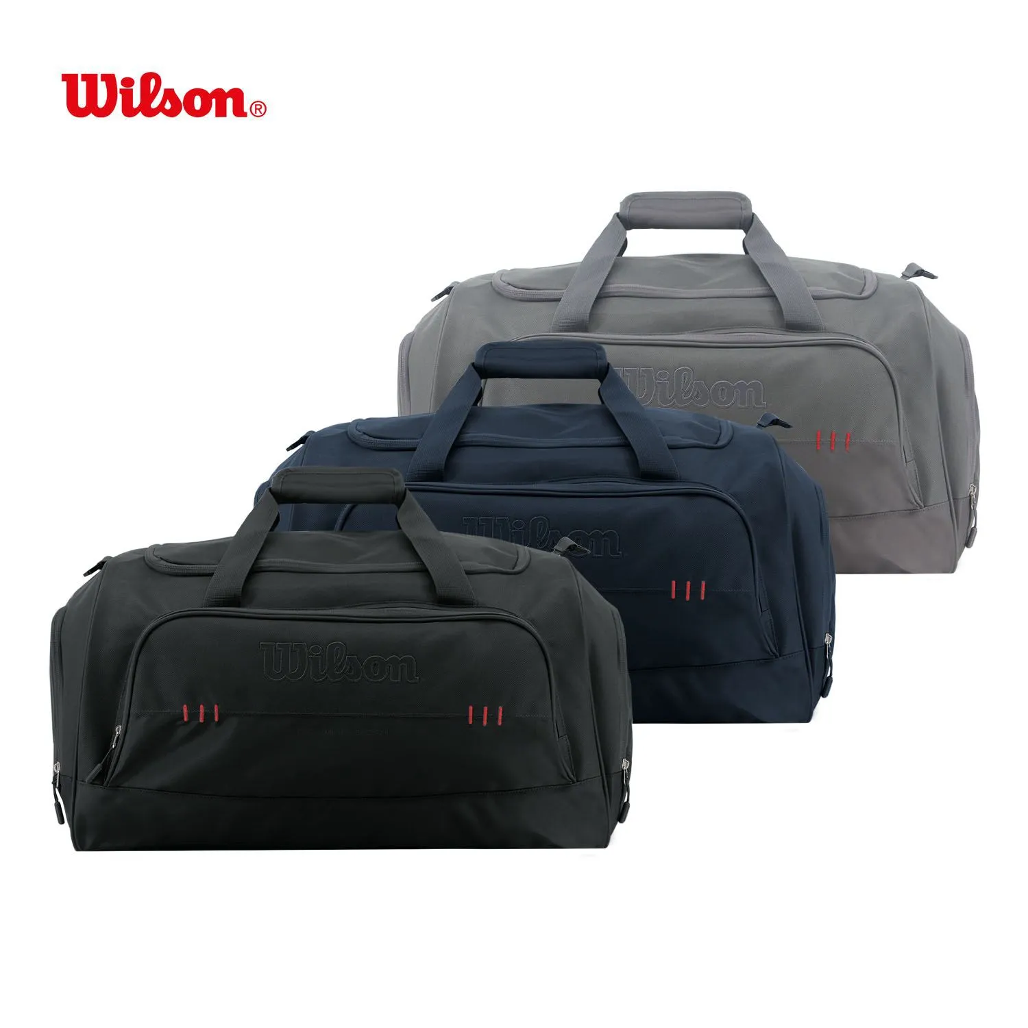 Bolso De Viaje Y Deportivo Wilson 22" Colores Varios