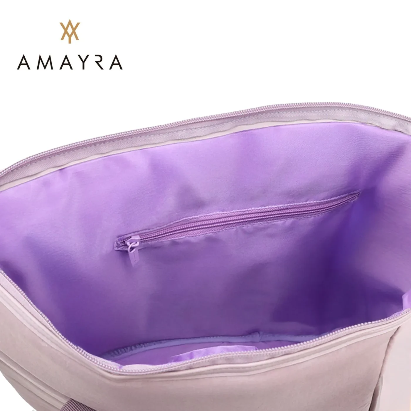 Bolso Yoga Amayra Tela Lila