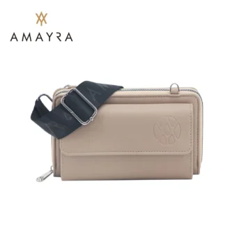 Porta Celular Amayra Eco Cuero Camel