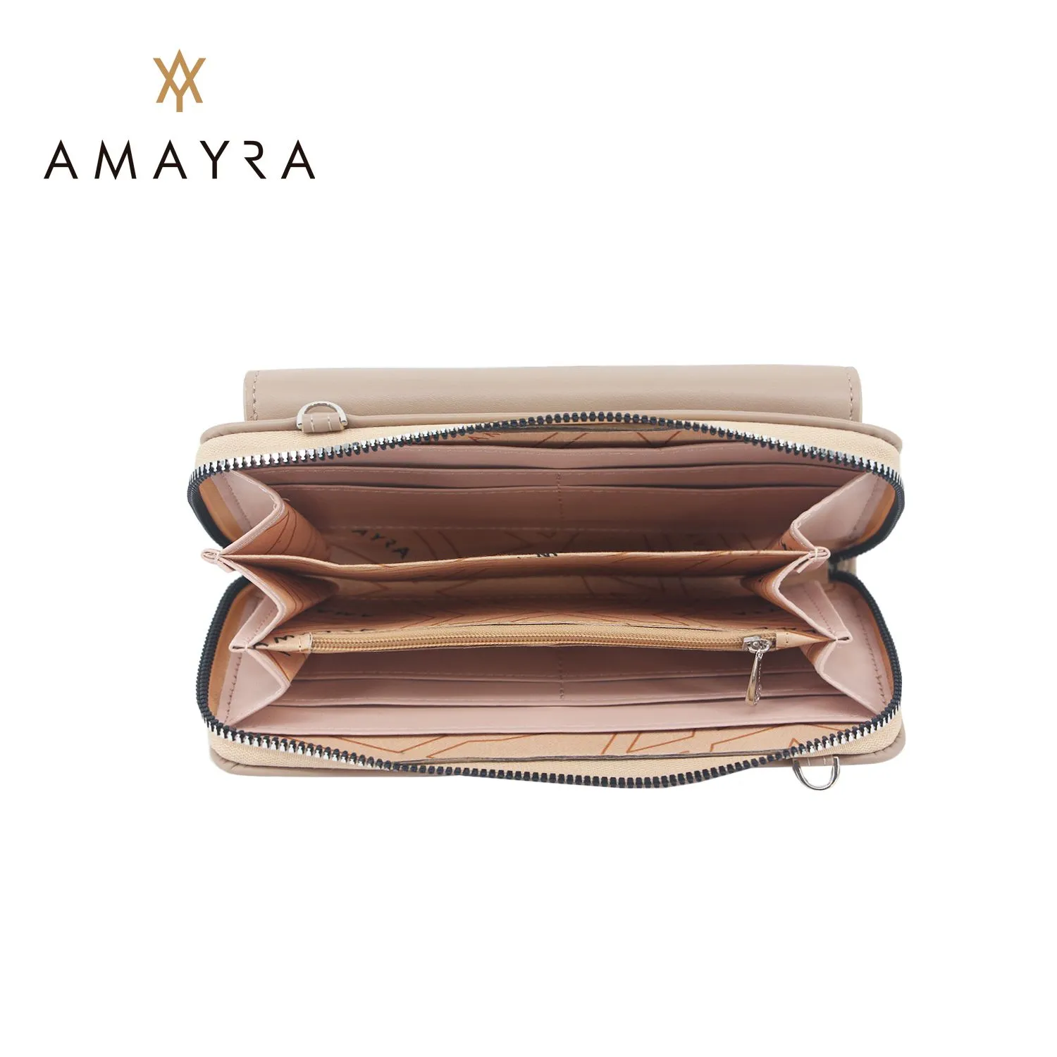 Porta Celular Amayra Eco Cuero Camel