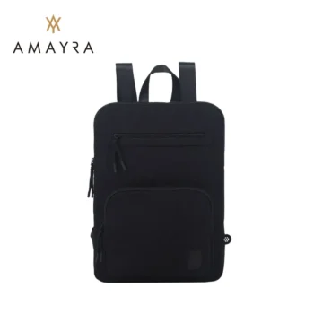 Mochila Amayra P/Notebook Hasta 17" Tela Negra