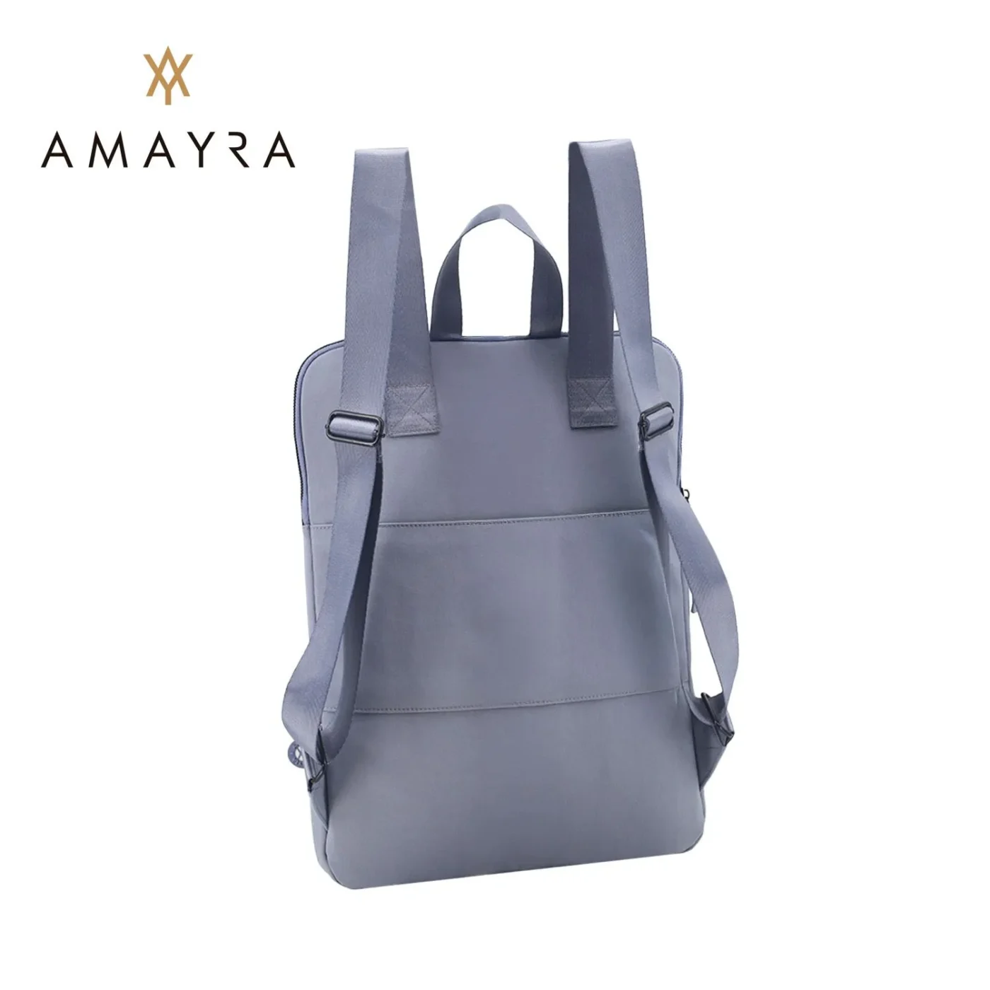 Mochila Amayra P/Notebook Hasta 17" Tela Azul