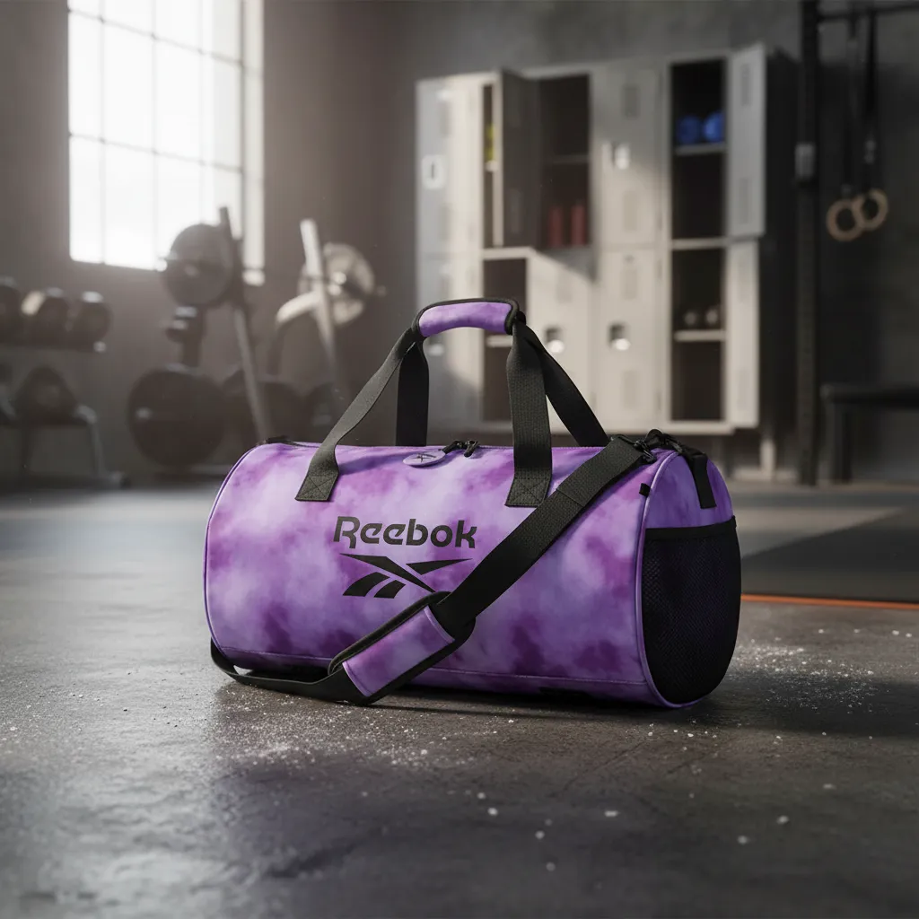 Bolso Deportivo Reebok Cilíndrico Estampados Varios