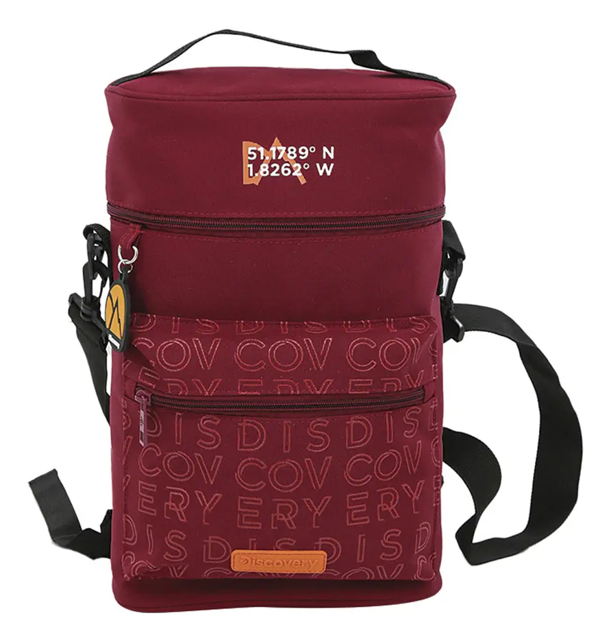 Bolso Mochila Porta Termo Discovery Colores Varios
