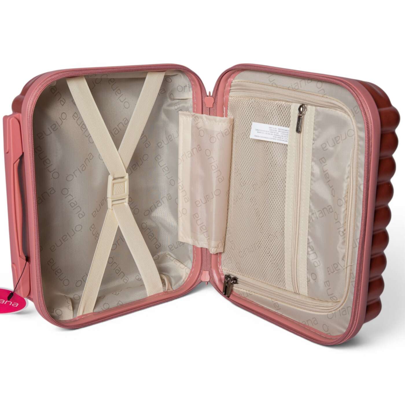 Neceser Oriana Armado Para Viaje ABS Rosa Gold