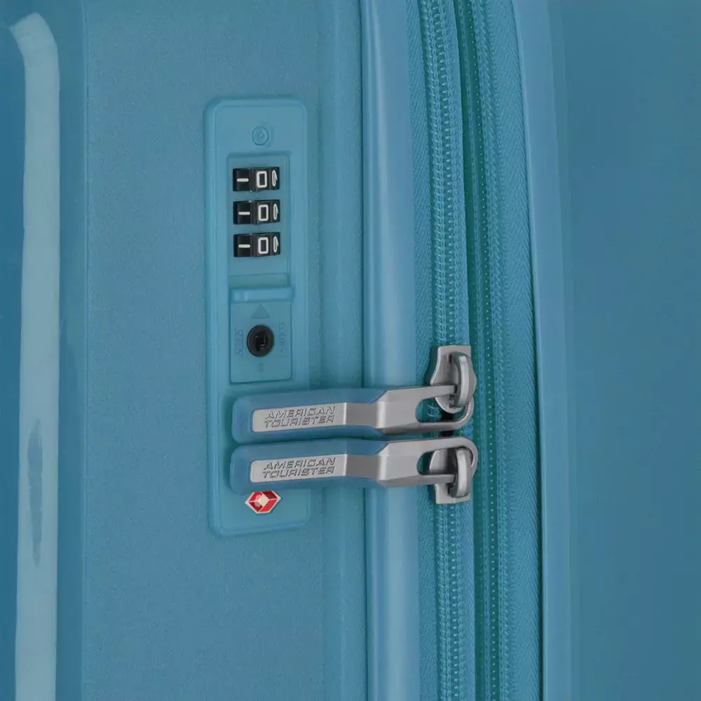 Valija American Tourister Zanzibar 79cm Grande Color Azul
