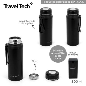 Botella Térmica Travel Tech 800ml