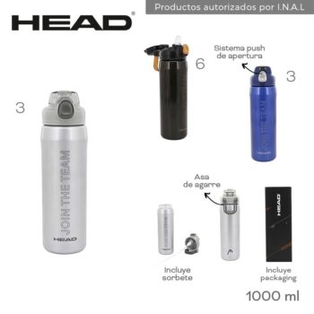 Botella Térmica Head 1000ml