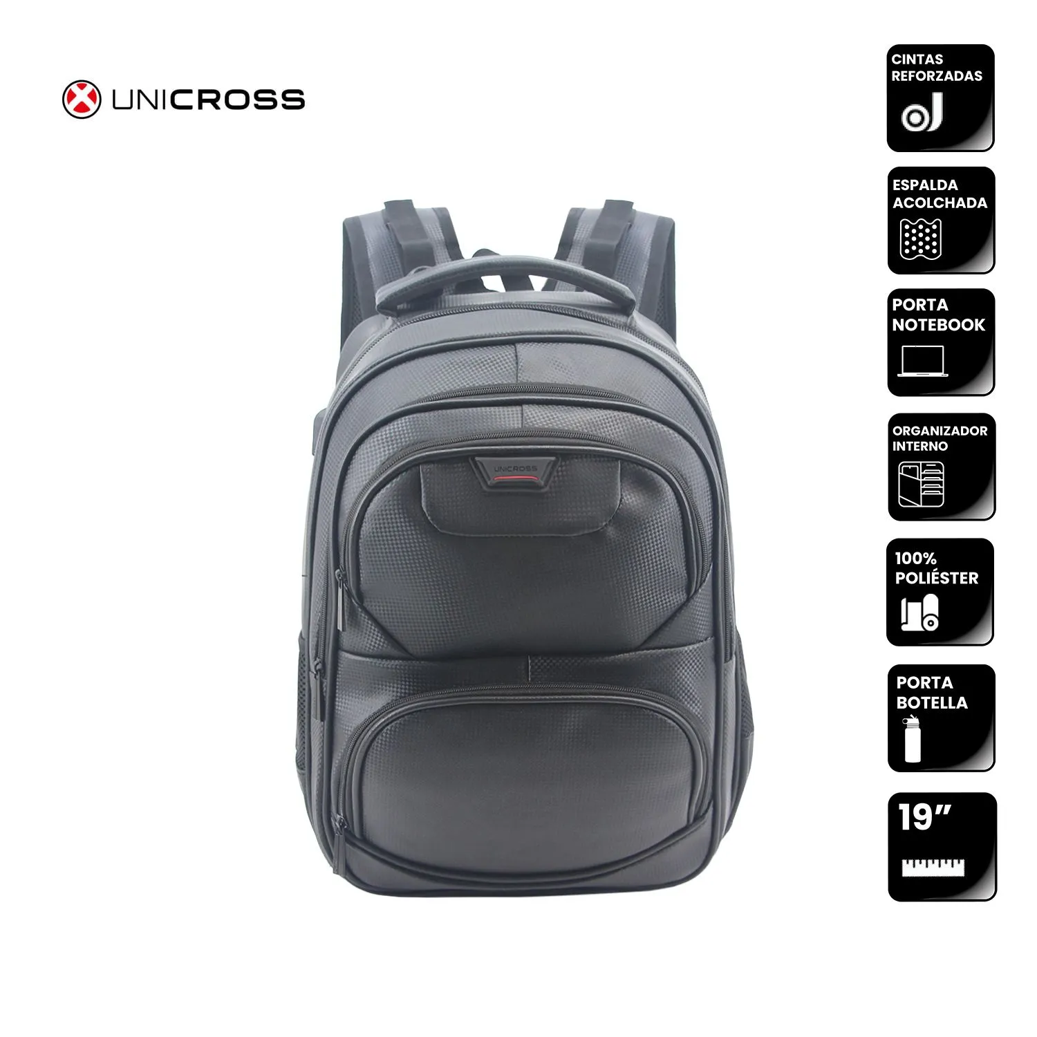 Mochila Unicross P/Notebook 19"