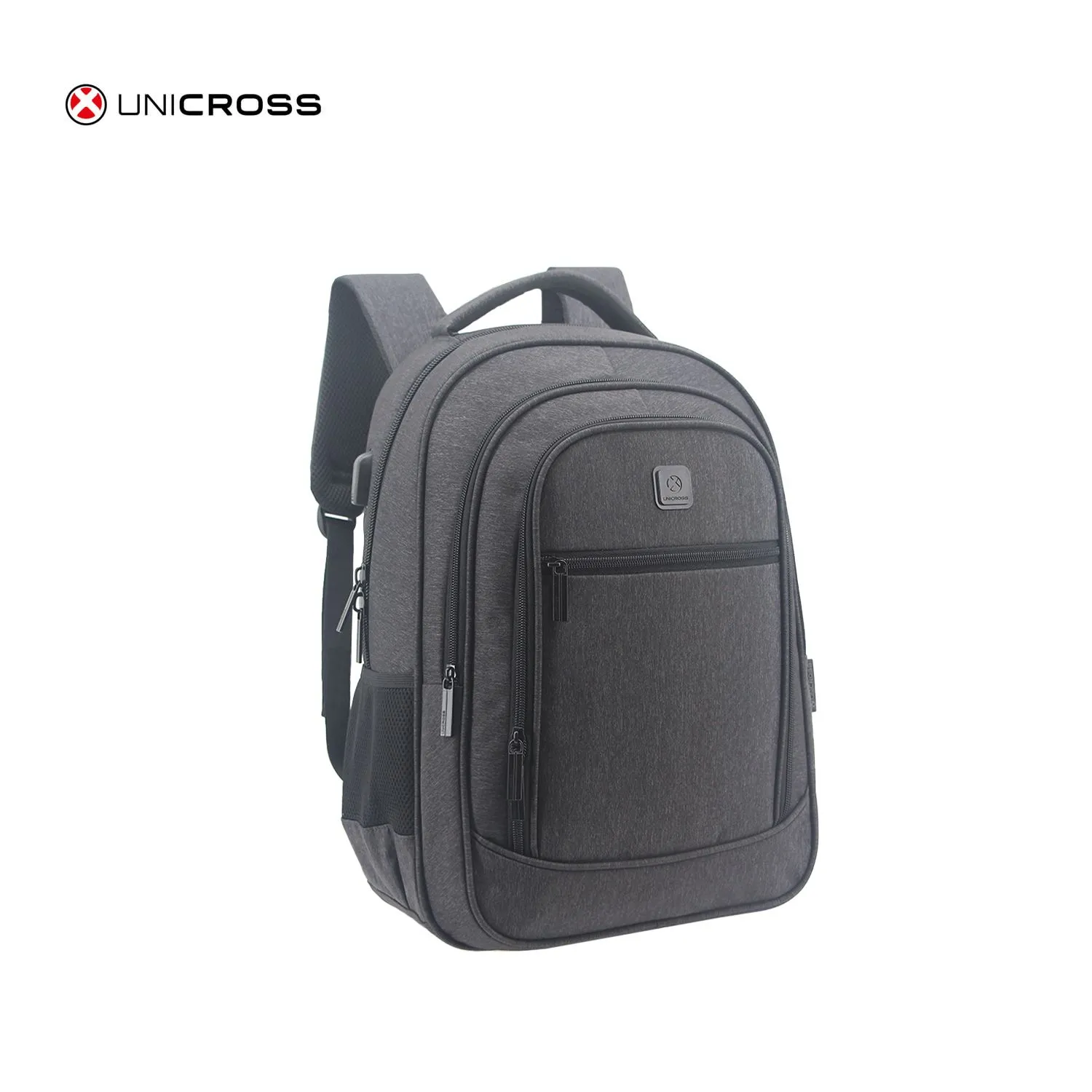 Mochila Unicross P/Notebook 19" Negra Súper Reforzada