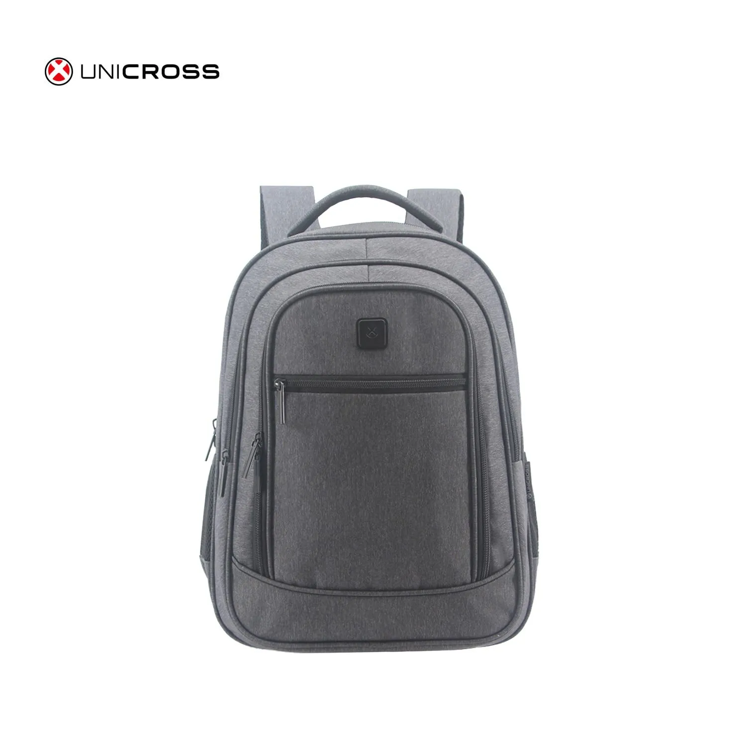 Mochila Unicross P/Notebook 19" Gris Muy Reforzada"