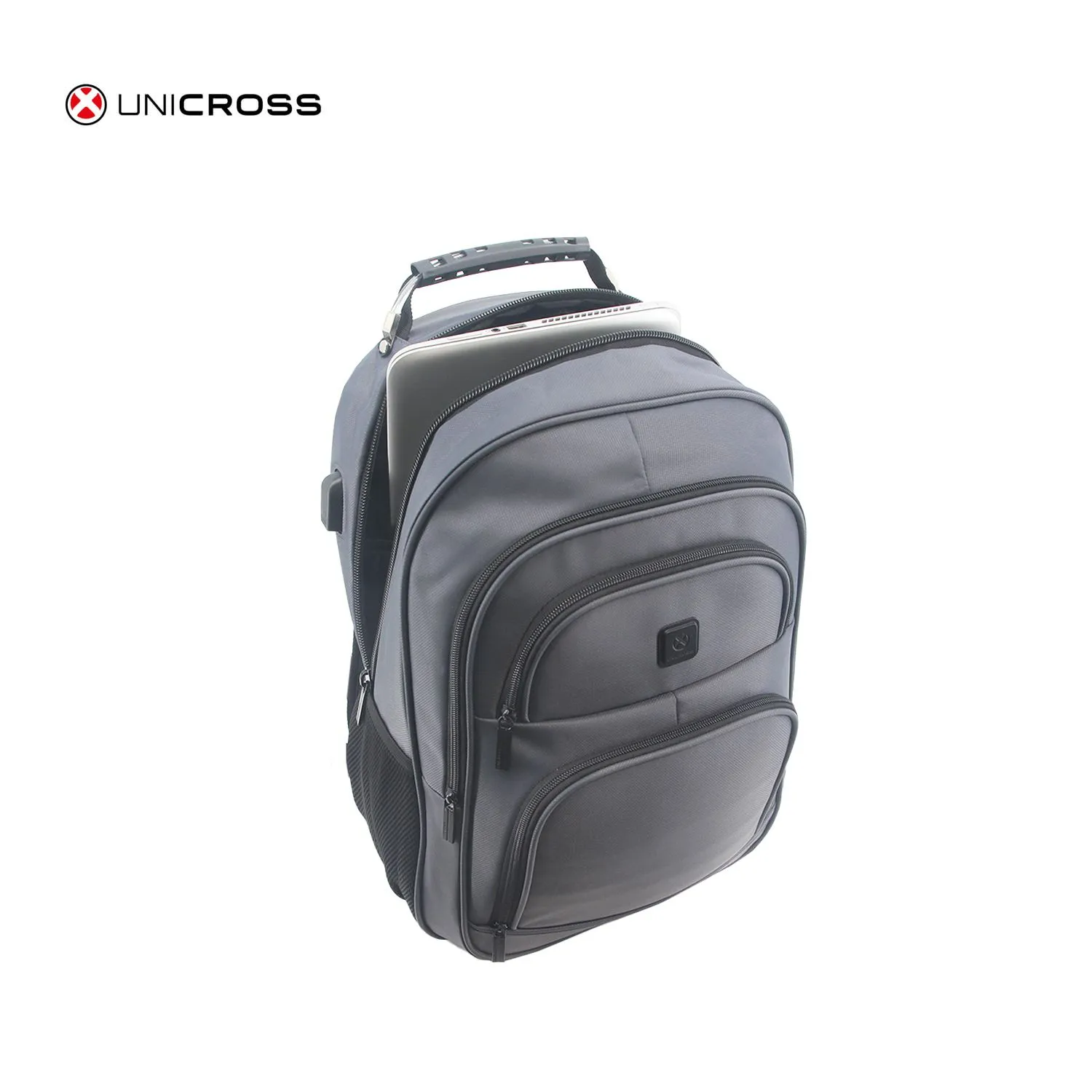 Mochila Unicross P/Notebook 19" Gris