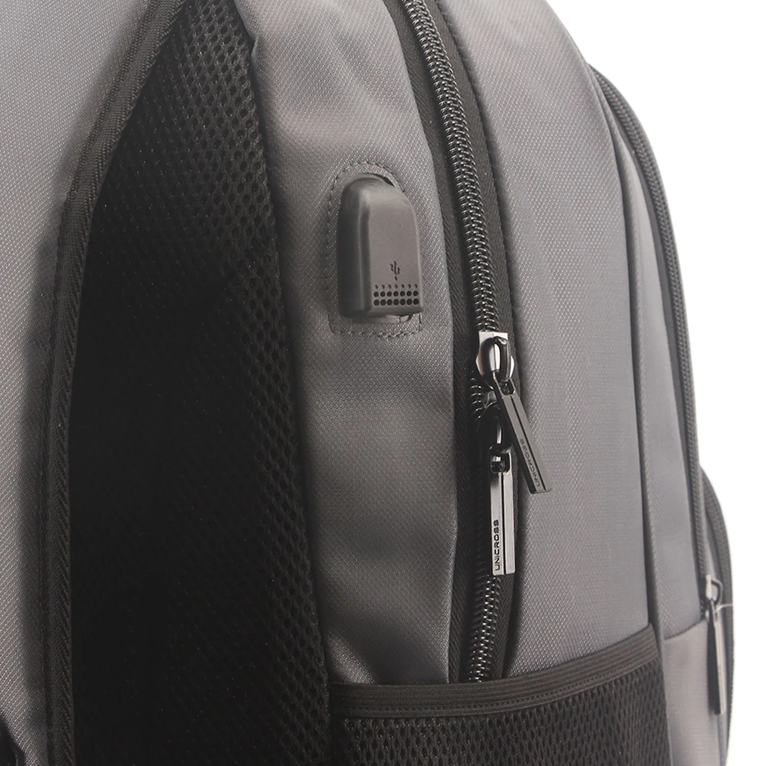 Mochila Unicross P/Notebook 19" Gris