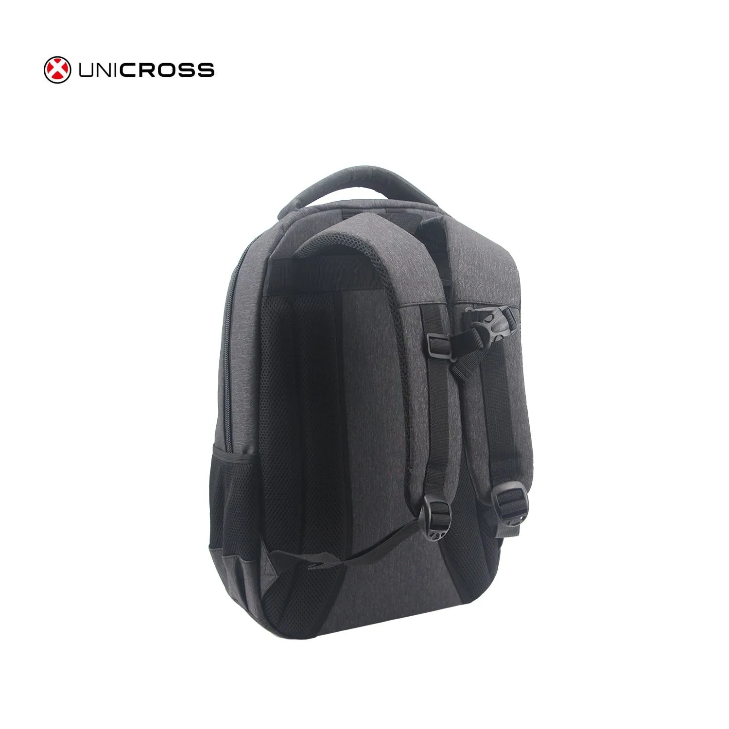 Mochila Unicross P/Notebook 19" Negra Muy Reforzada
