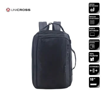 Mochila Unicross P/Notebook 18" C/Correa