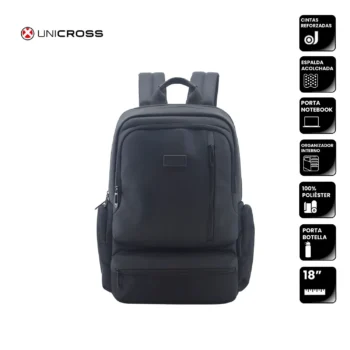 Mochila Unicross P/notebook 18" Muy Reforzada