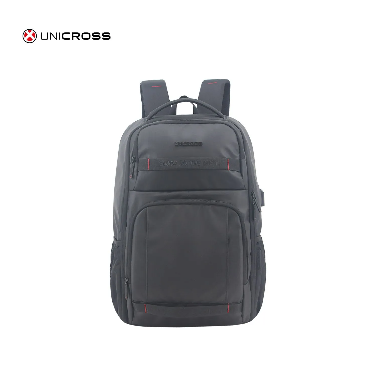 Mochila Unicross P/Notebook 19" Negra/Gris