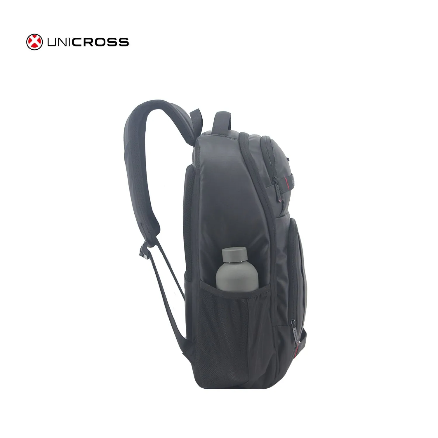 Mochila Unicross P/Notebook 19" Negra/Gris
