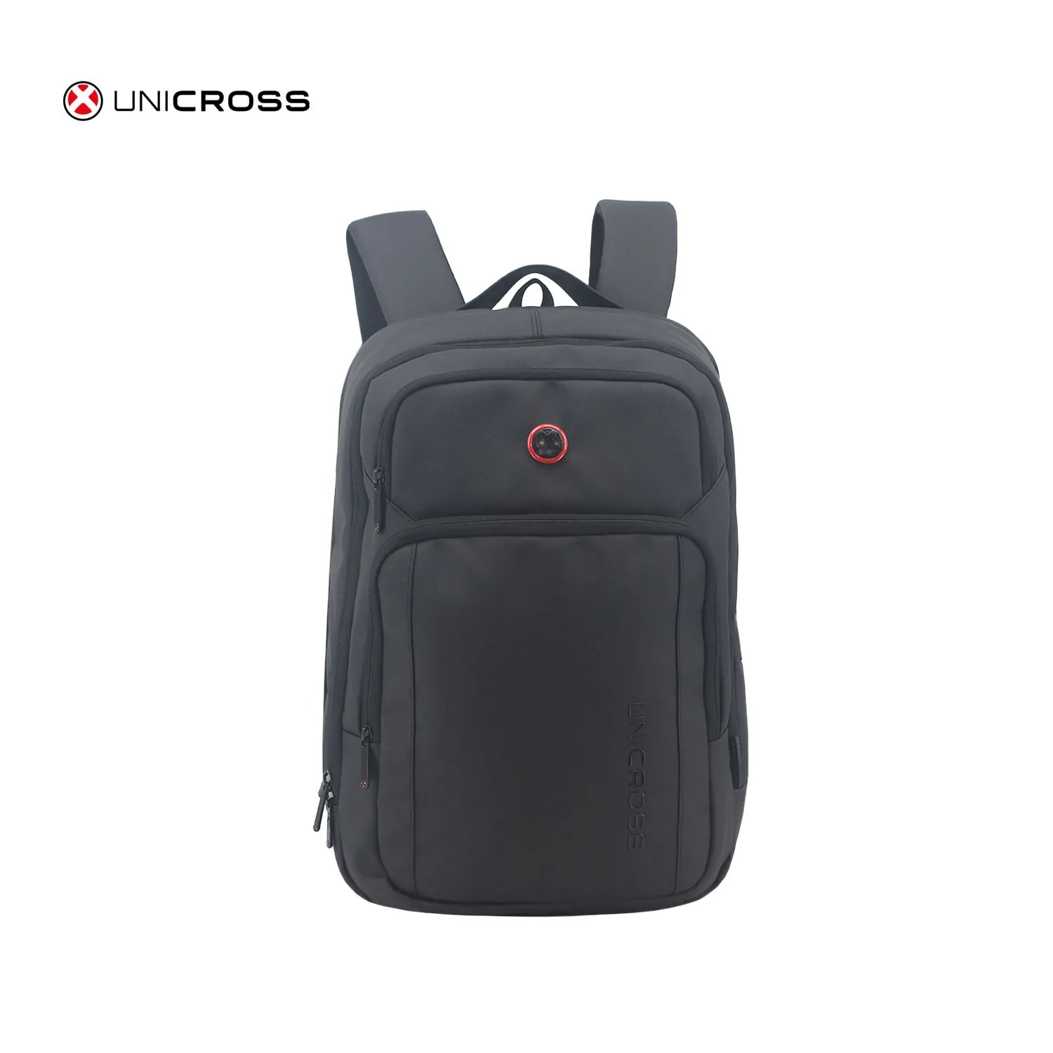 Mochila Unicross P/Notebook 19" Negra/Gris