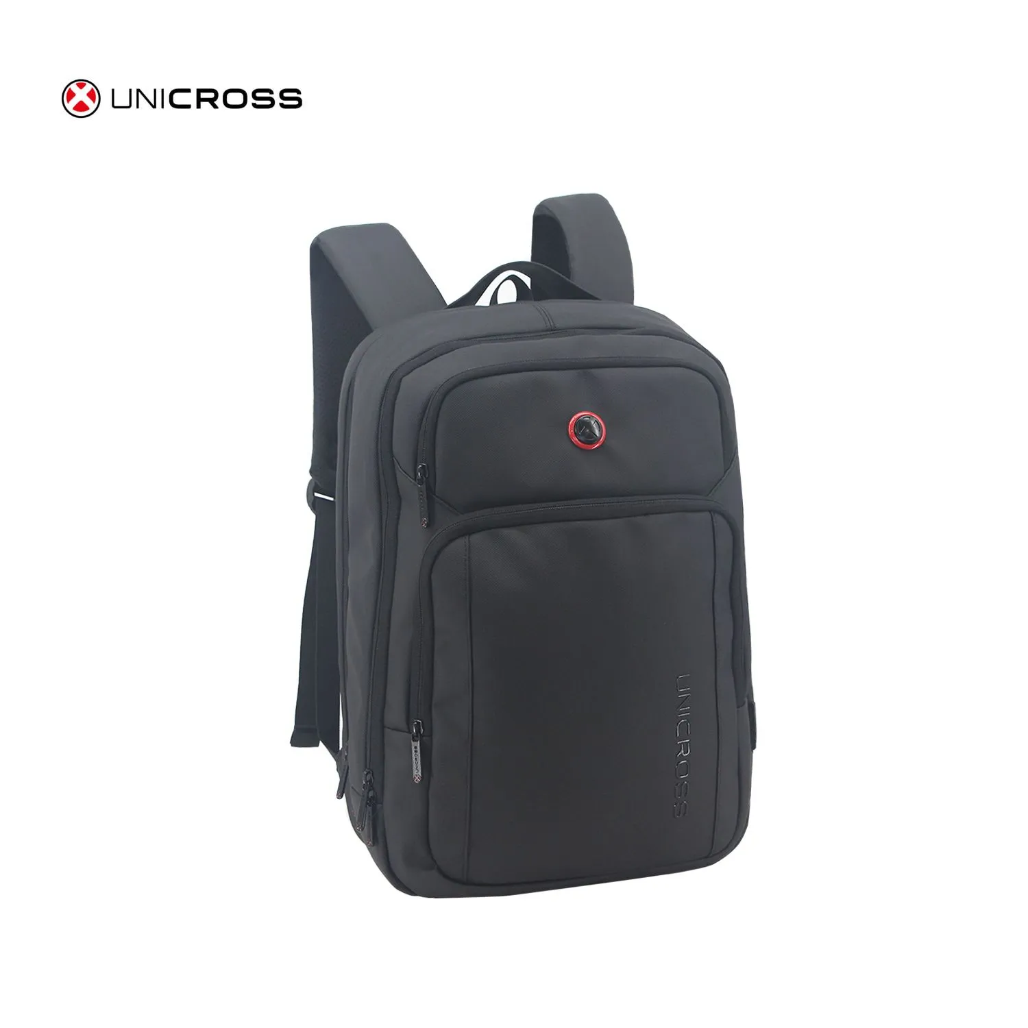 Mochila Unicross P/Notebook 19" Negra/Gris
