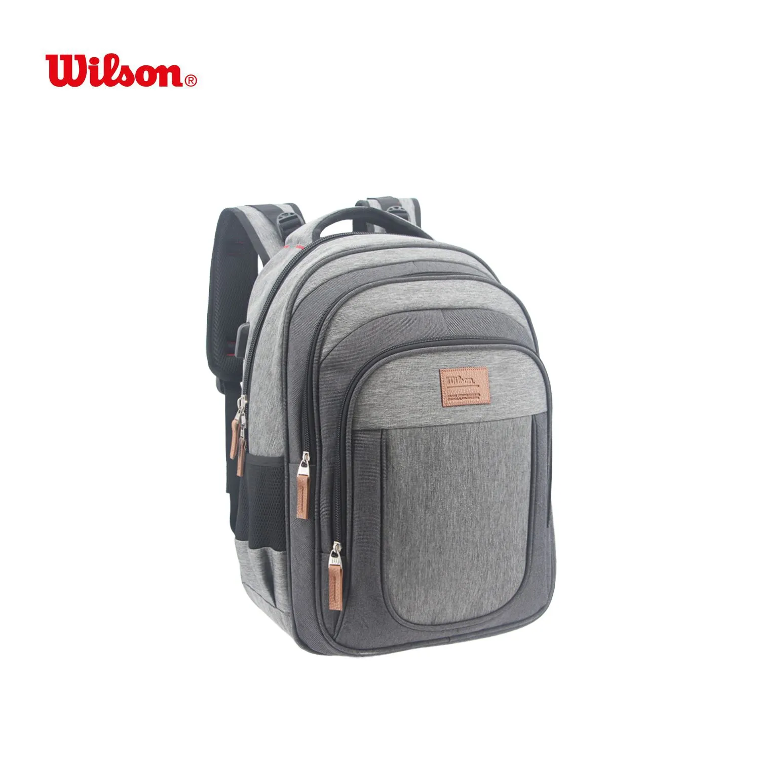 Mochila Wilson Súper Reforzada P/Notebook 19" Gris