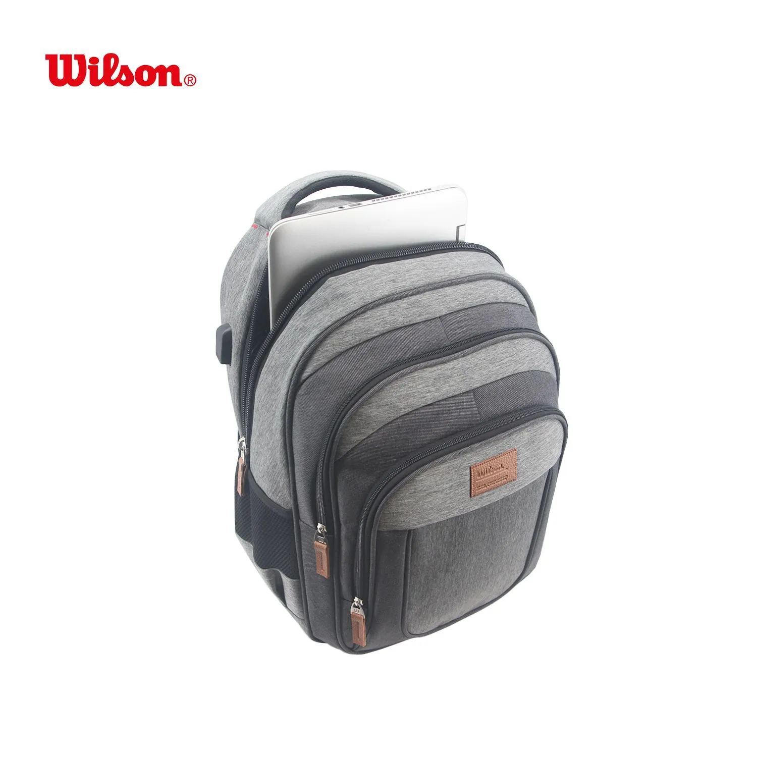 Mochila Wilson Súper Reforzada P/Notebook 19" Gris