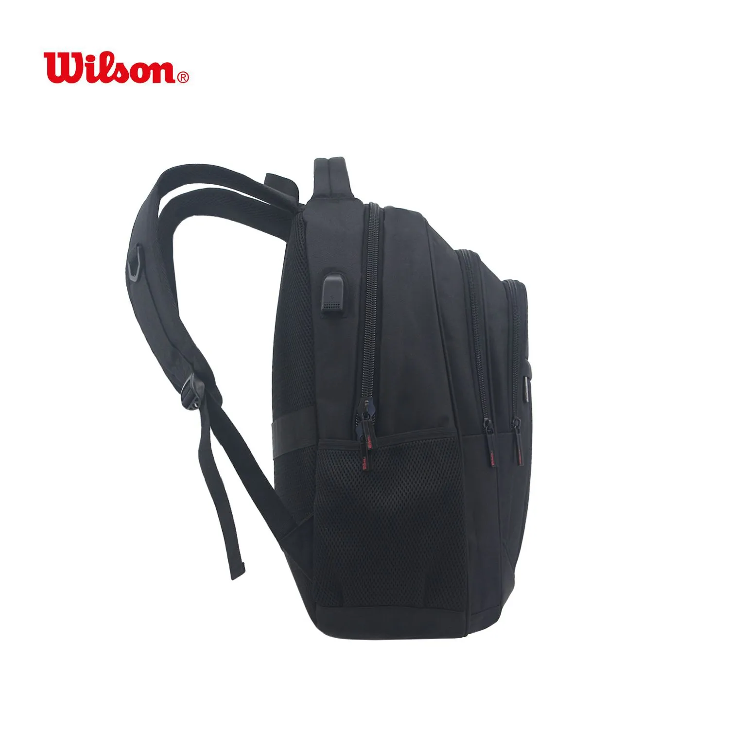 Mochila Wilson P/Notebook 19"Negra Súper Reforzada