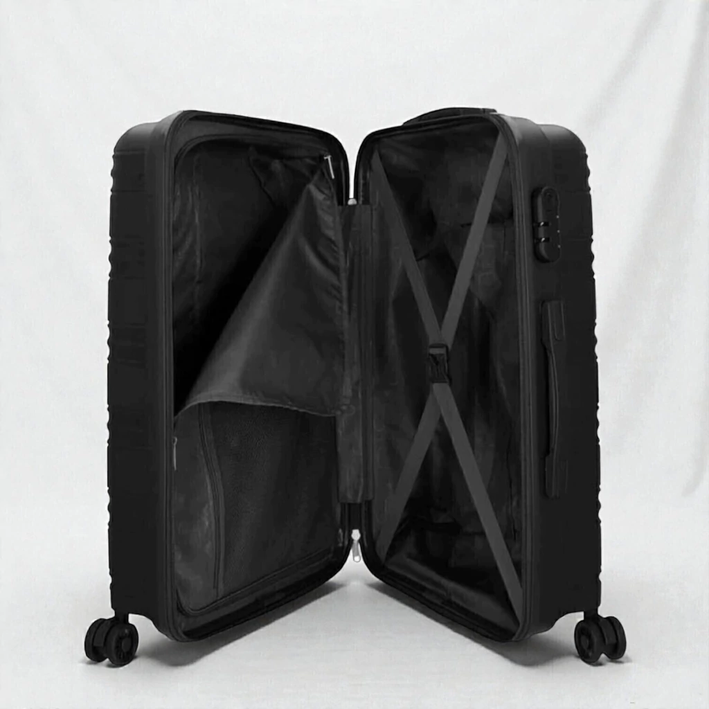 Valija American Tourister Upstrike 65cm Mediana Color Negro