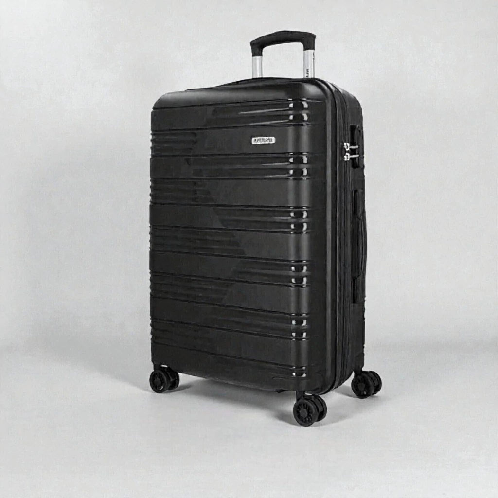 Valija American Tourister Upstrike 65cm Mediana Color Negro