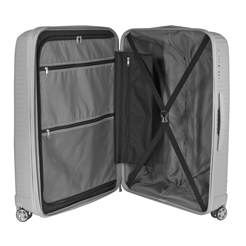 Valija Samsonite Varro 75cm Grande PP Color Gris Claro