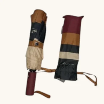 Paragua Ona Saez P/Dama Corto Automático C/Franjas de colores